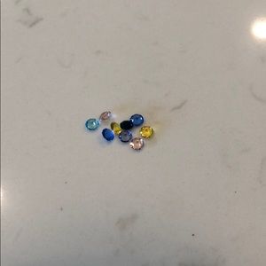 Small crystals for origami owl lockets